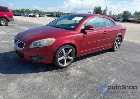 2011 Volvo C70 T5 from USA, damaged, VIN YV1672MC0BJ107580